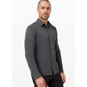 NWOT lululemon Mens Commission Long Sleeve Button Down - L